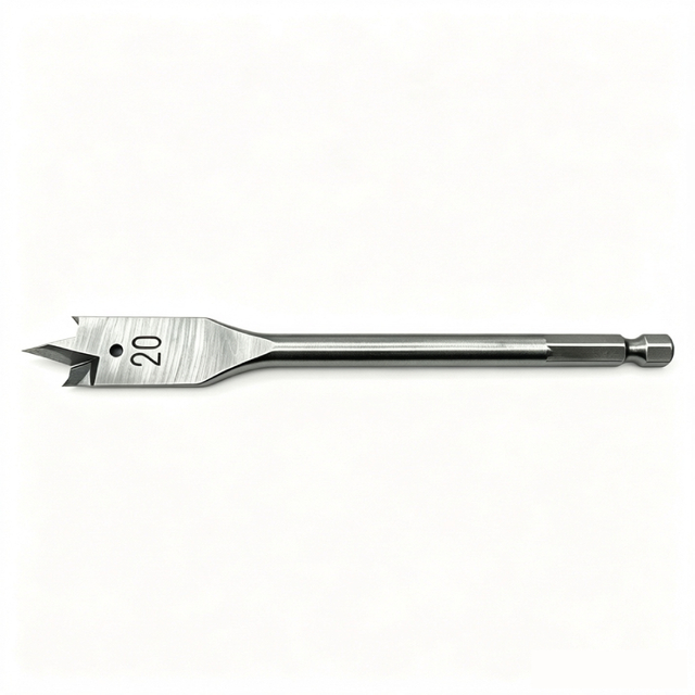 Hex Shank Wood Flat drill bits.