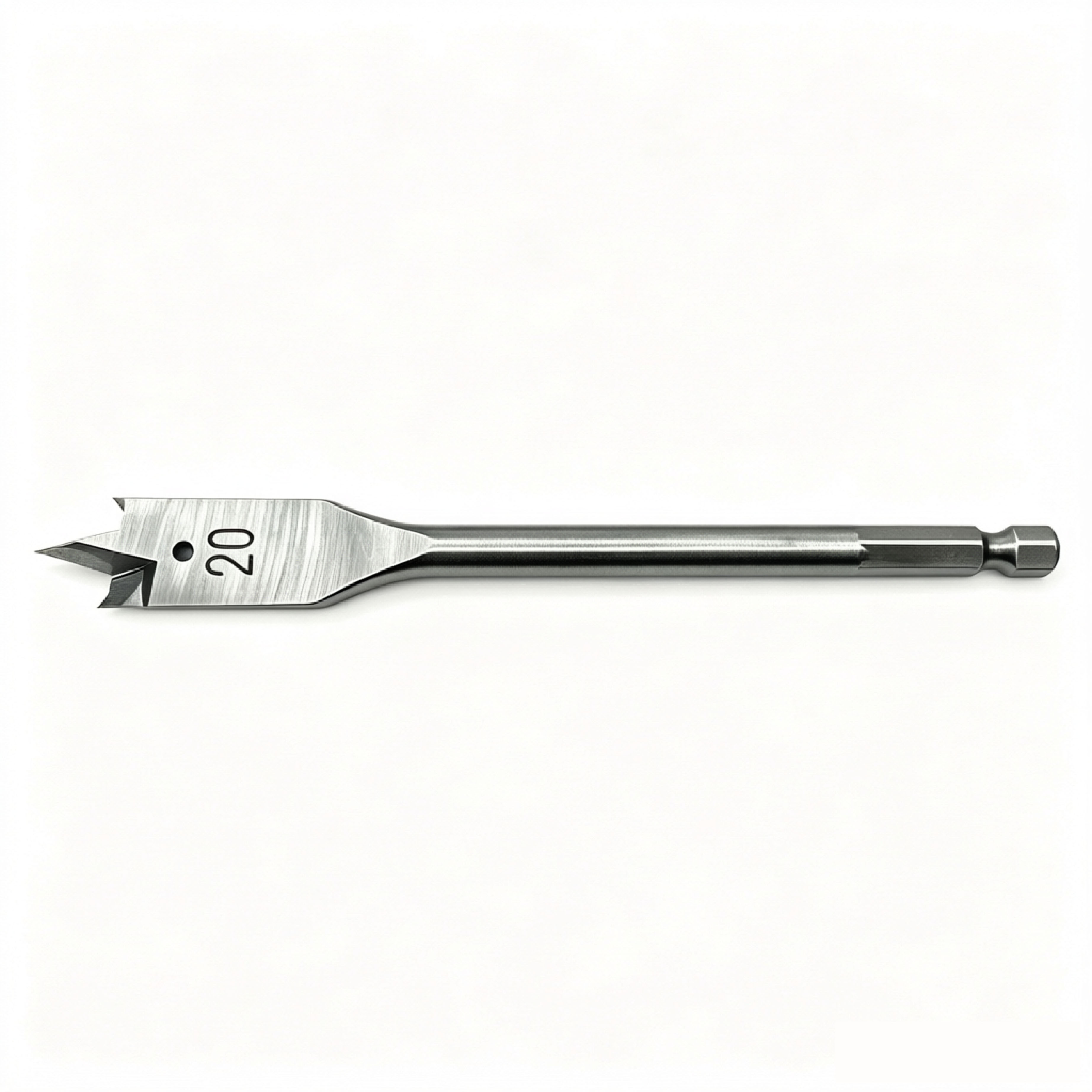 Hex Shank Wood Flat drill bits.