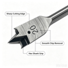 Heavy Duty Hex Shank Wood Flat drill bits