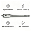 Hex Shank Wood Flat drill bits.