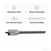 Heavy Duty Hex Shank Wood Flat drill bits
